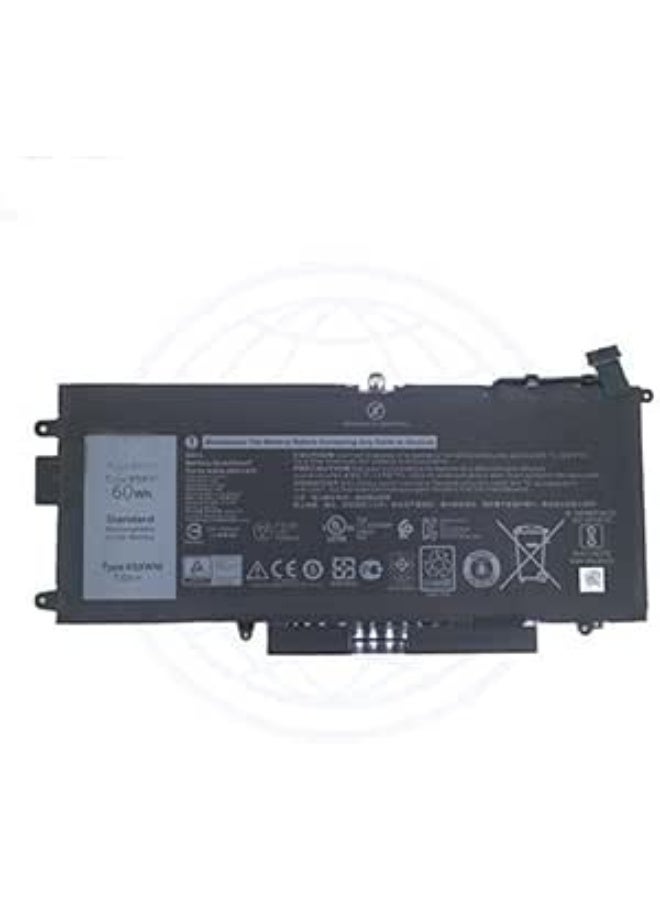 Battery Compatible for DELL Latitude 5289 7390 60WH 2-in-1 battery K5XWW PC 60WH / 7500mAh - Image 2